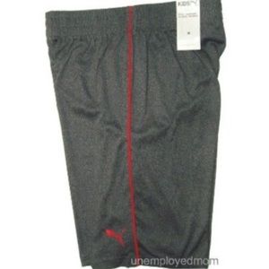 Boys Puma Shorts Athletic Sports Short Pants Bottoms Active Wear Youth